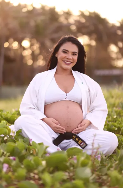 Bruna vive sua primeira data como dia das mães durante a pandemia do novo coronavírus.