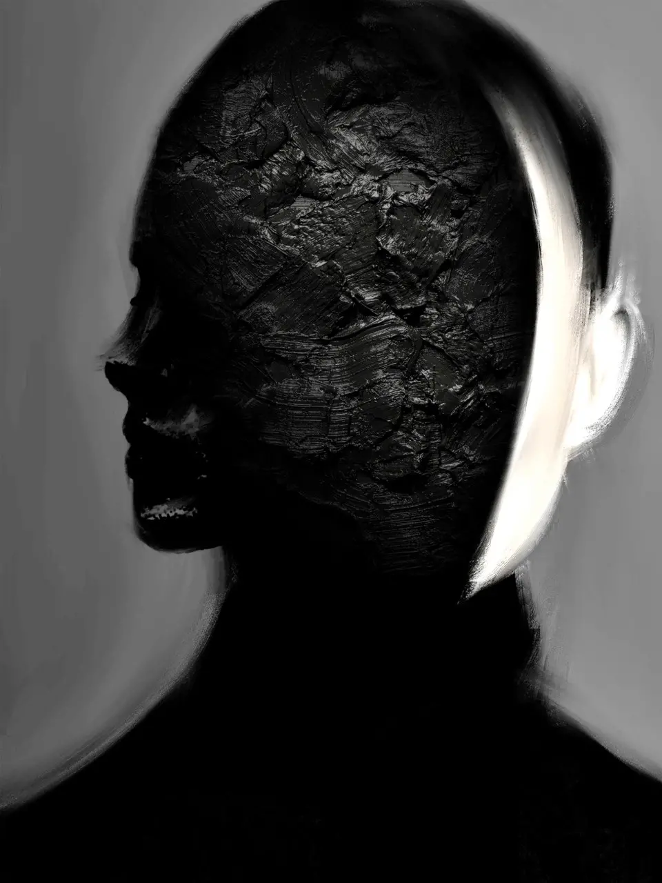 Pintura Absence I, de Juca Máximo