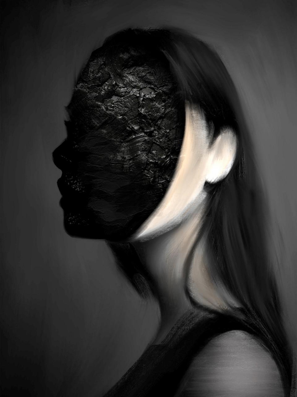 Pintura Absence II, de Juca Máximo