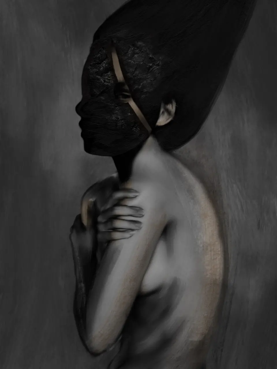 Pintura Absence III, de Juca Máximo