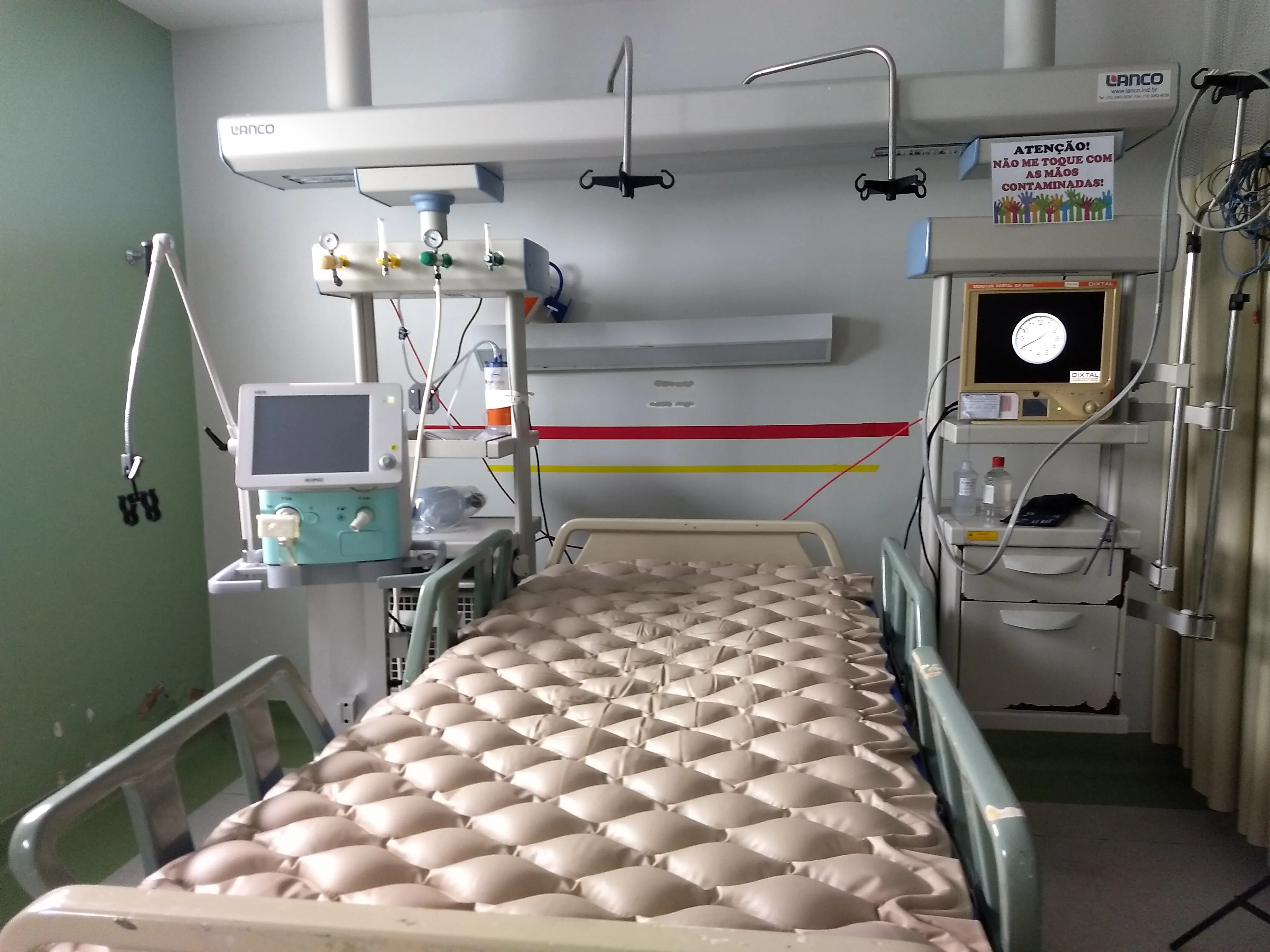 Leitos de UTI na região Norte