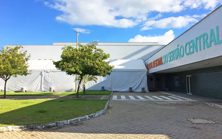 O Ceará possui uma estrutura de saúde distribuída pelo interior com hospitais regionais em Juazeiro do Norte, Sobral e Quixeramobim, além de hospitais pólos e estratégicos.