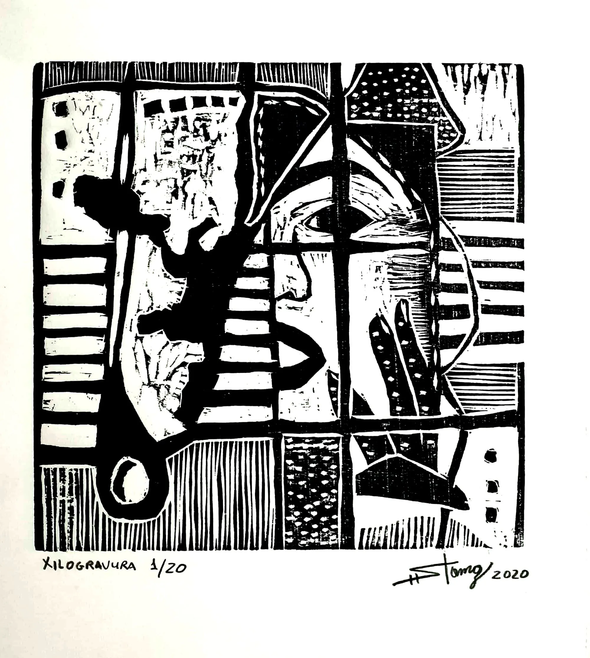 Xilogravura de Silvano Tomaz