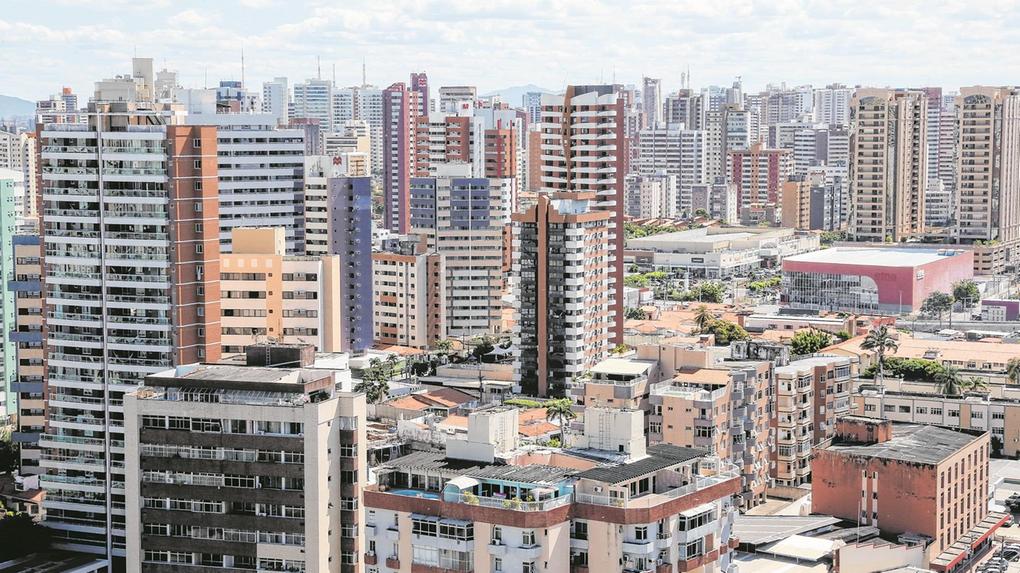 Vista aérea de Fortaleza / prédios