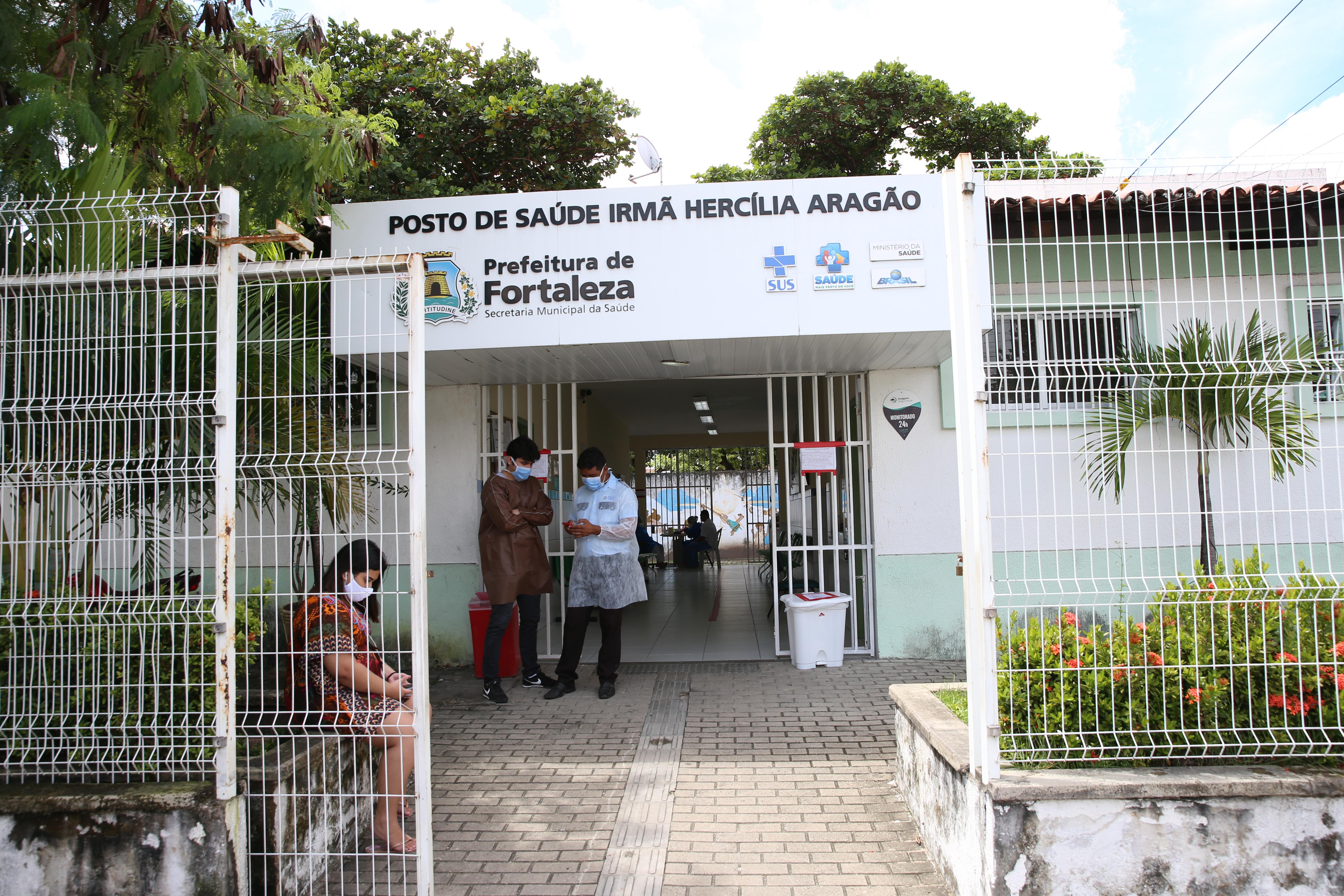 Esta é uma imagem do Posto de Saúde Irmã Hecília Aragão