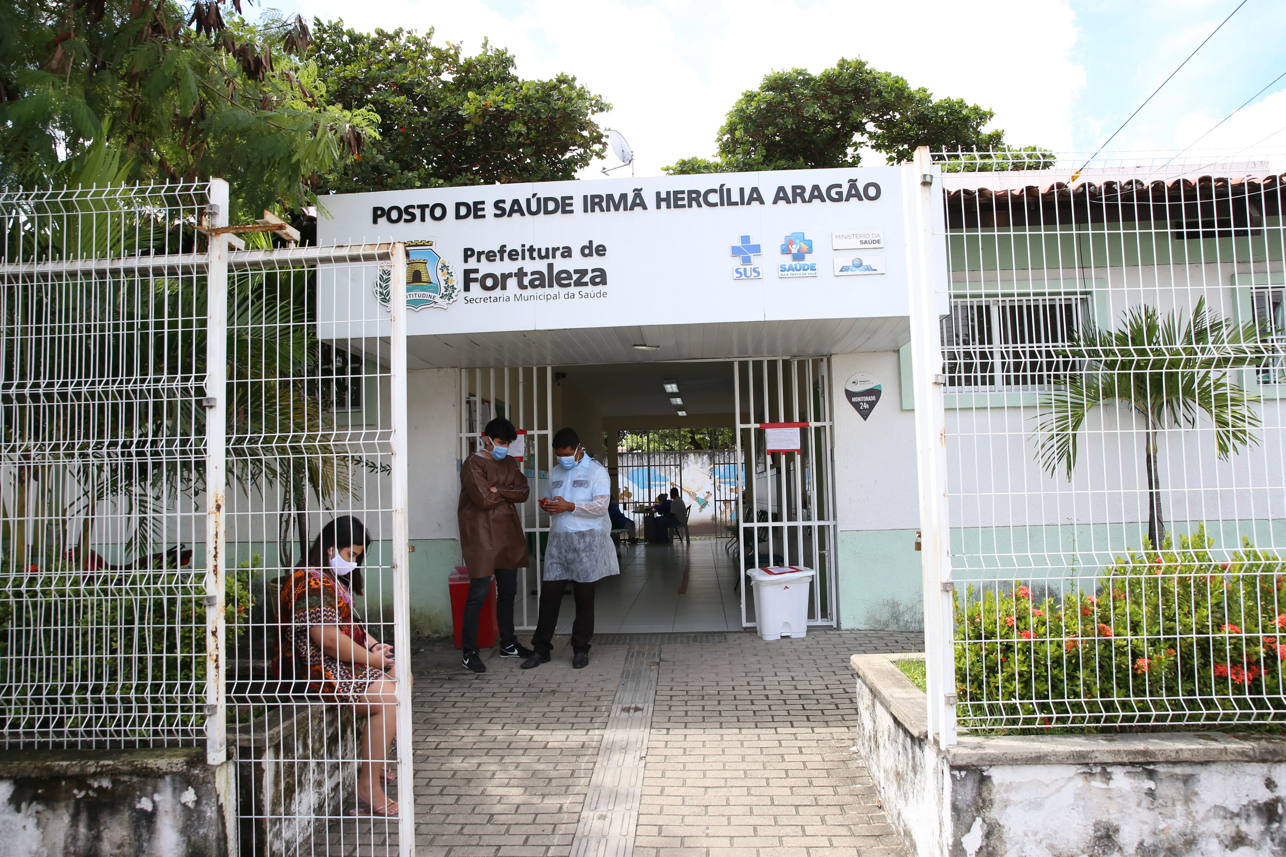 Esta é uma imagem do Posto de Saúde Irmã Hecília Aragão