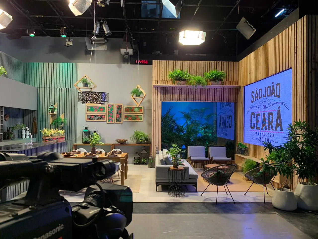 Cenário do São João Ceará Solidário Dendicasa