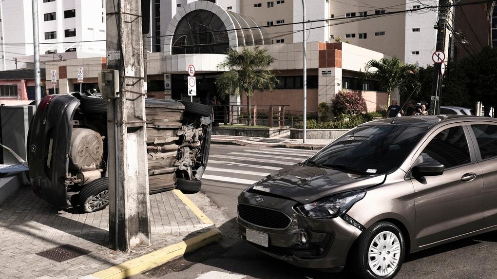 Acidentes reduziram em Fortaleza durante o período de isolamento social