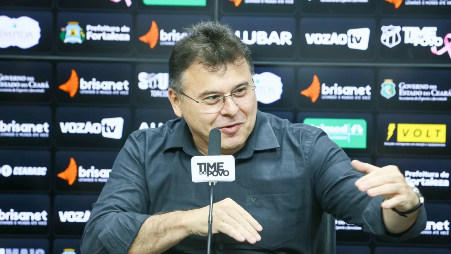 Robinson de Castro, presidente do Ceará, tem gestão financeira equilibrada no clube