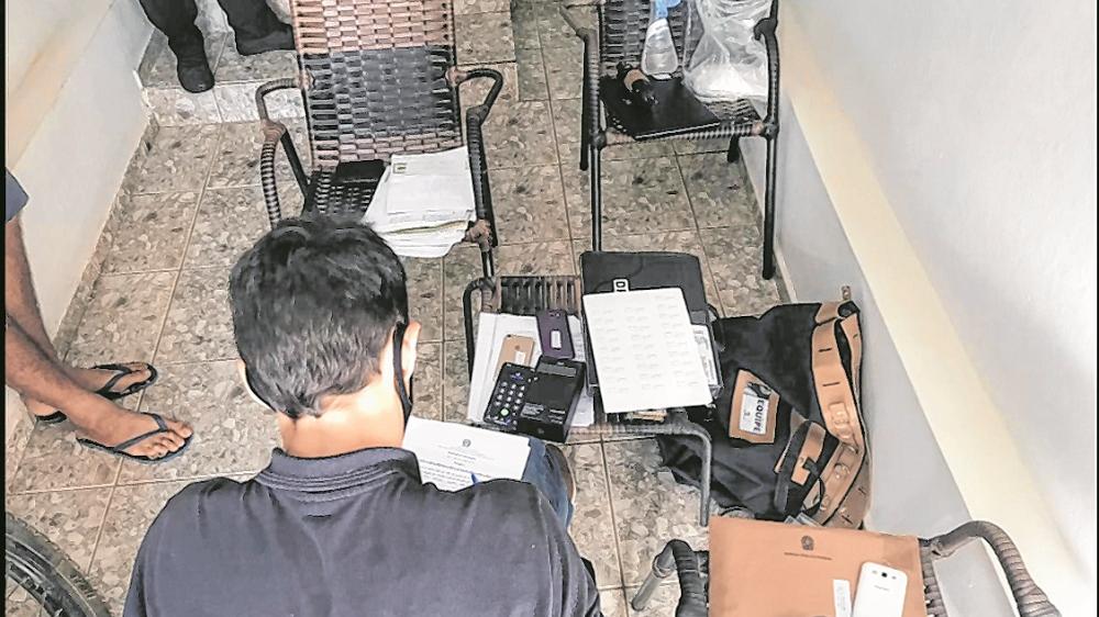 Policiais federais apreenderam documentos e mídias eletrônicas Mandados foram cumpridos em quatro municípios do Interior do Estado