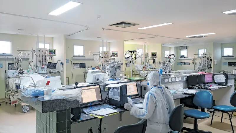 O Hospital Regional do Cariri terá mais 29 leitos para Covid FOTO: RAQUEL OLIVEIRA