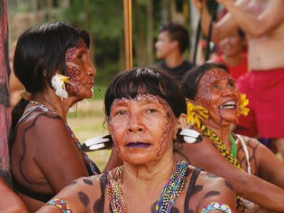 Fotografia de índigenas Yanomami