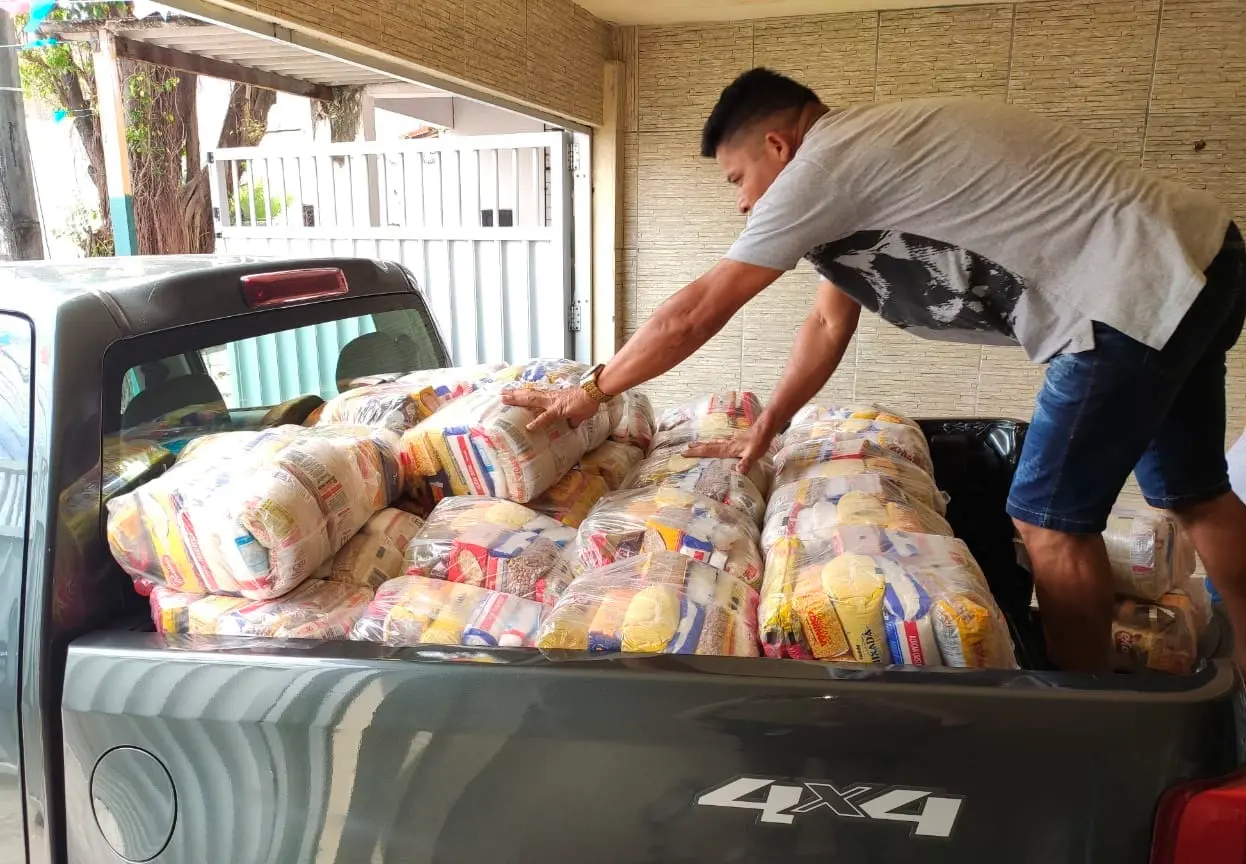 Em 24 de junho, a campanha solidária do Sindimuce chegou a Quixadá
