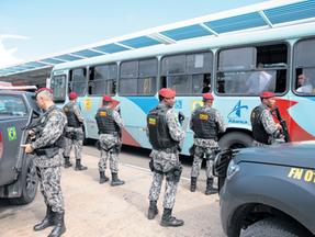 Ação da Força Nacional contra o crime em Fortaleza