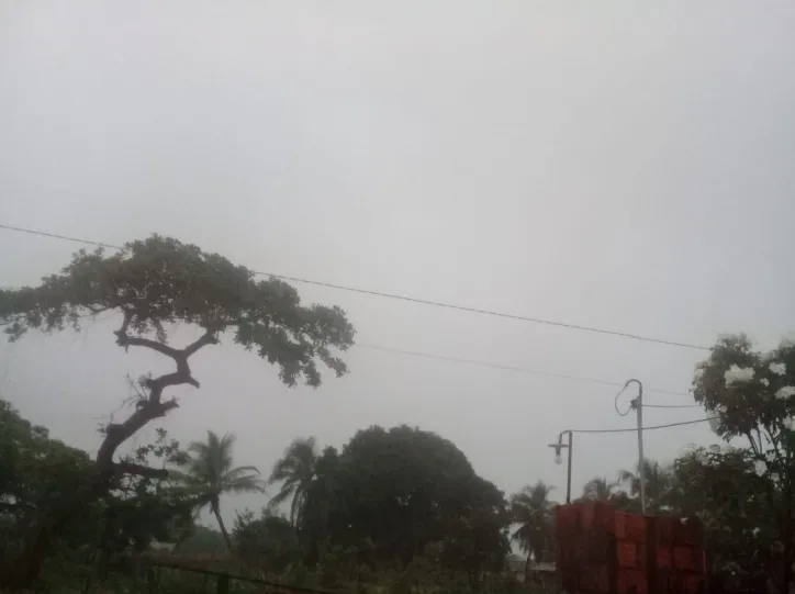 Cidade de Paracuru recebeu chuva de 106 milímetros. A maior na cidade em 2020.