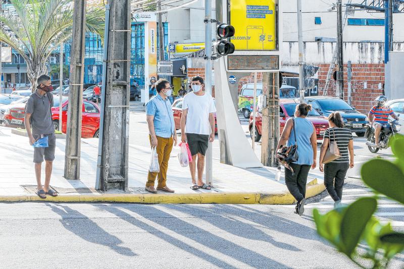 Transmissão Covid-19 nas ruas de Fortaleza