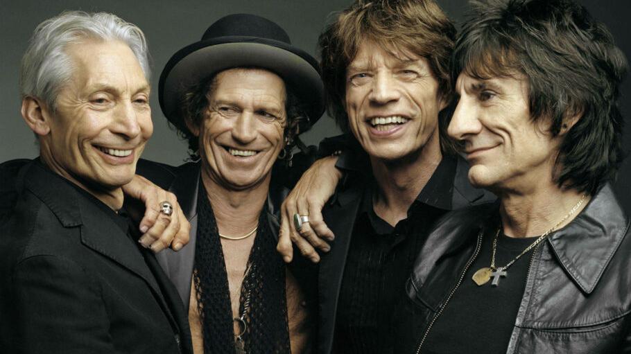 Esta é uma imagem da banda The Rolling Stones