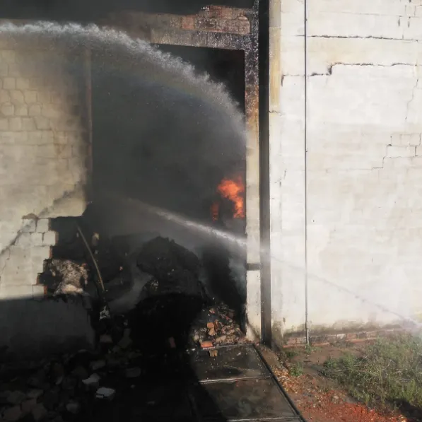 Incêndio em fábrica têxtil em Jaguaruana