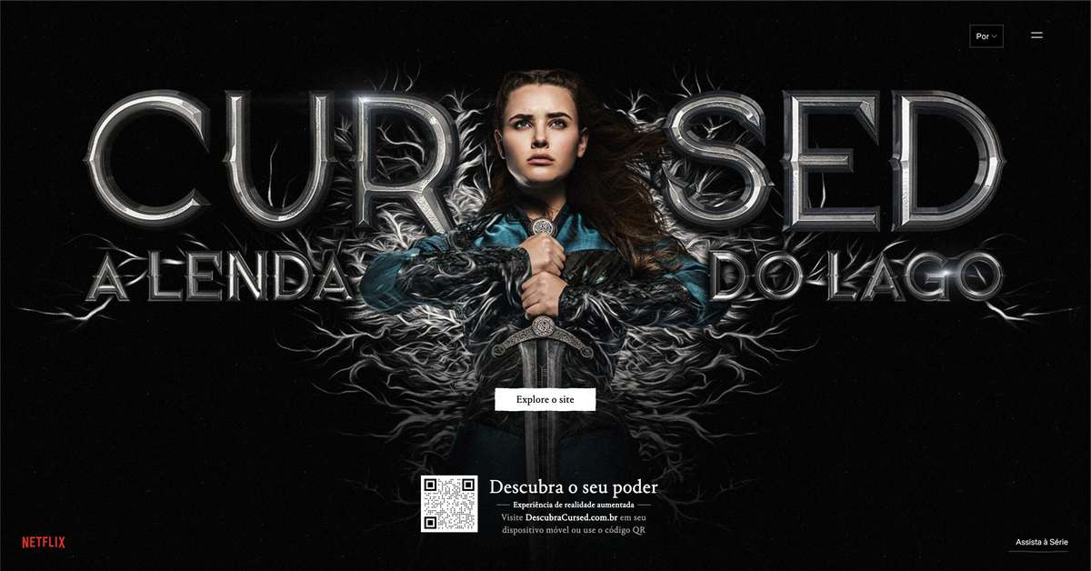 Netflix lança experiência virtual sobre o universo de Cursed - A Lenda ...