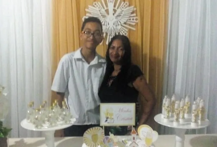David e a avó, Cristina Maria, há cerca de oito meses sem se ver, desejam se reencontrar pessoalmente e compartilhar muito do que ficou guardado nesse período de distância