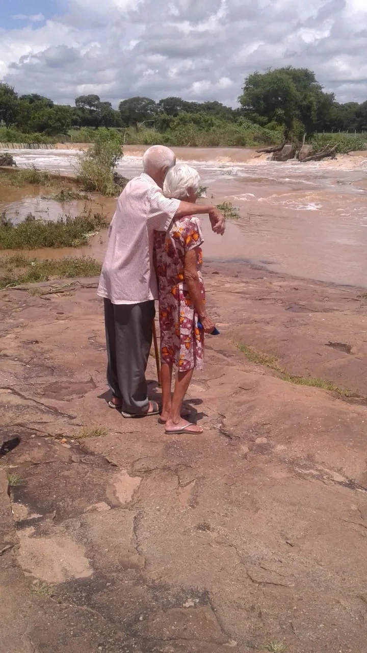 O casal é símbolo de companheirismo e amor em Missão Velha, no Cariri.