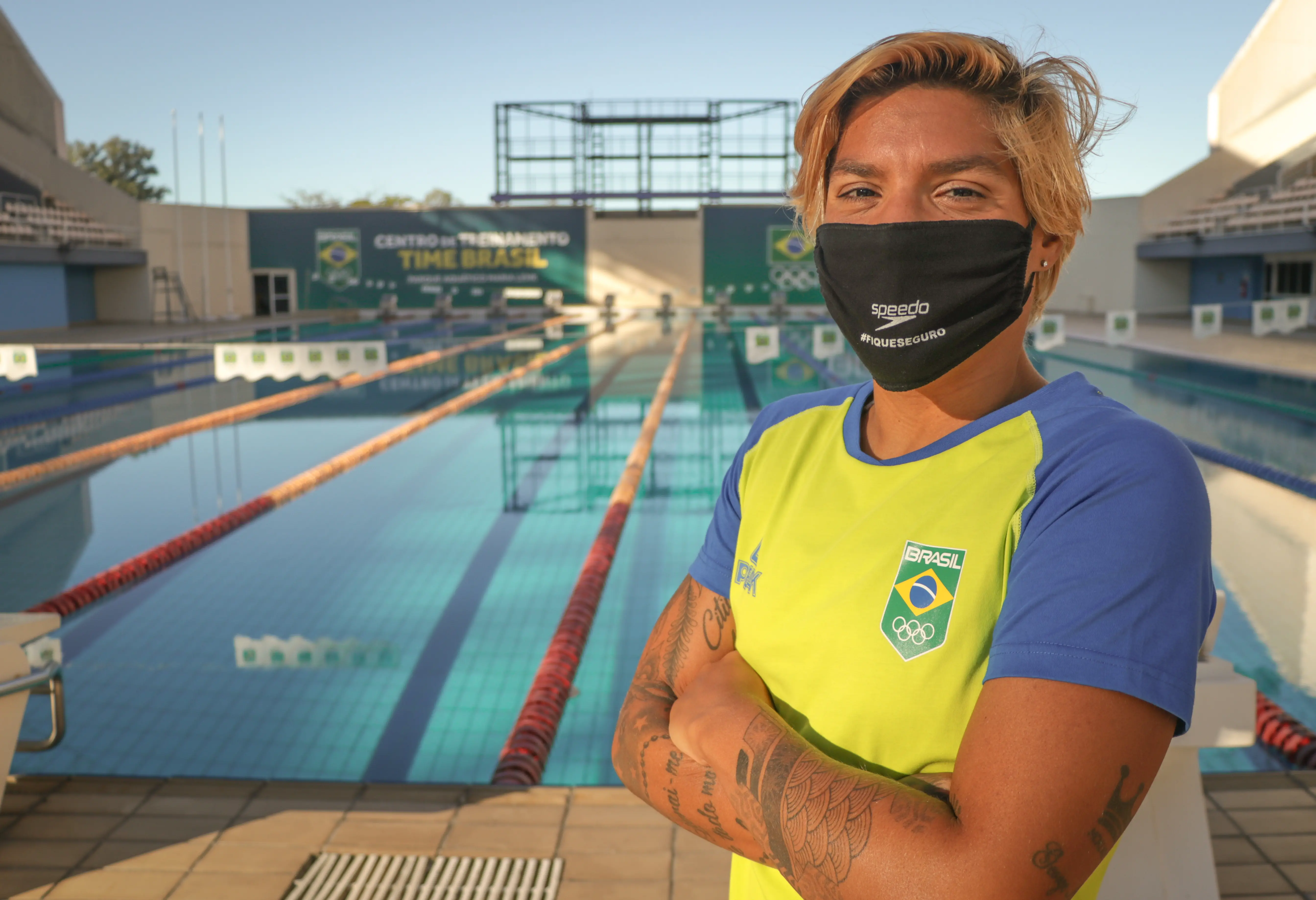 a maratonista aquática, Ana Marcela Cunha.