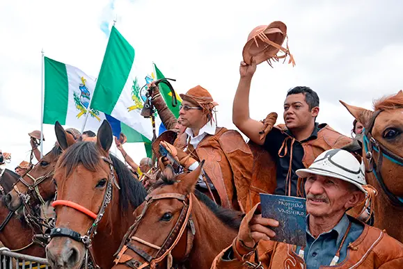 Missa dos Vaqueiros este ano foi sem público por conta do novo coronavírus