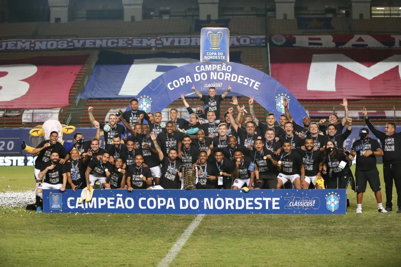 O Ceará foi campeão da Copa do Nordeste pela segunda vez em 2020