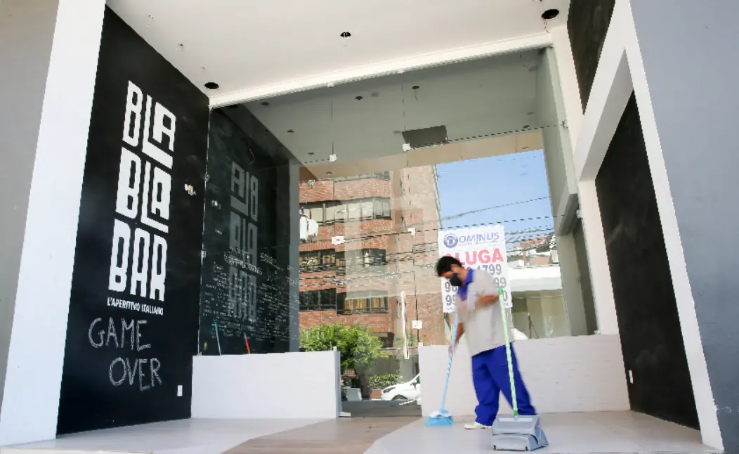 Fachada do blablabar em Fortaleza