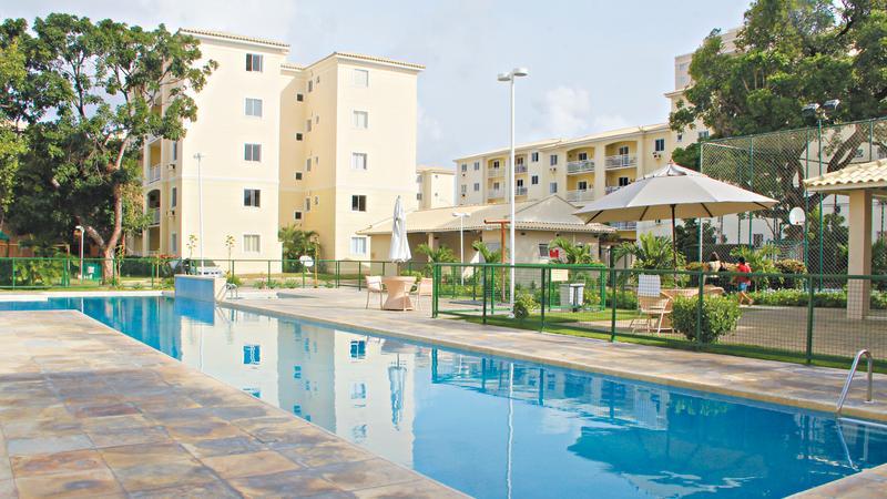 Imagem de piscina em condomínio em Fortaleza