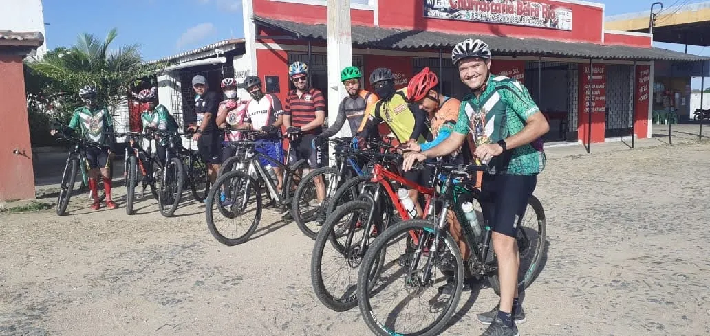 O grupo de ciclismo Lagartos Selvagens é composto por 33 integrantes e já tem o costume de realizar movimentos voluntários.