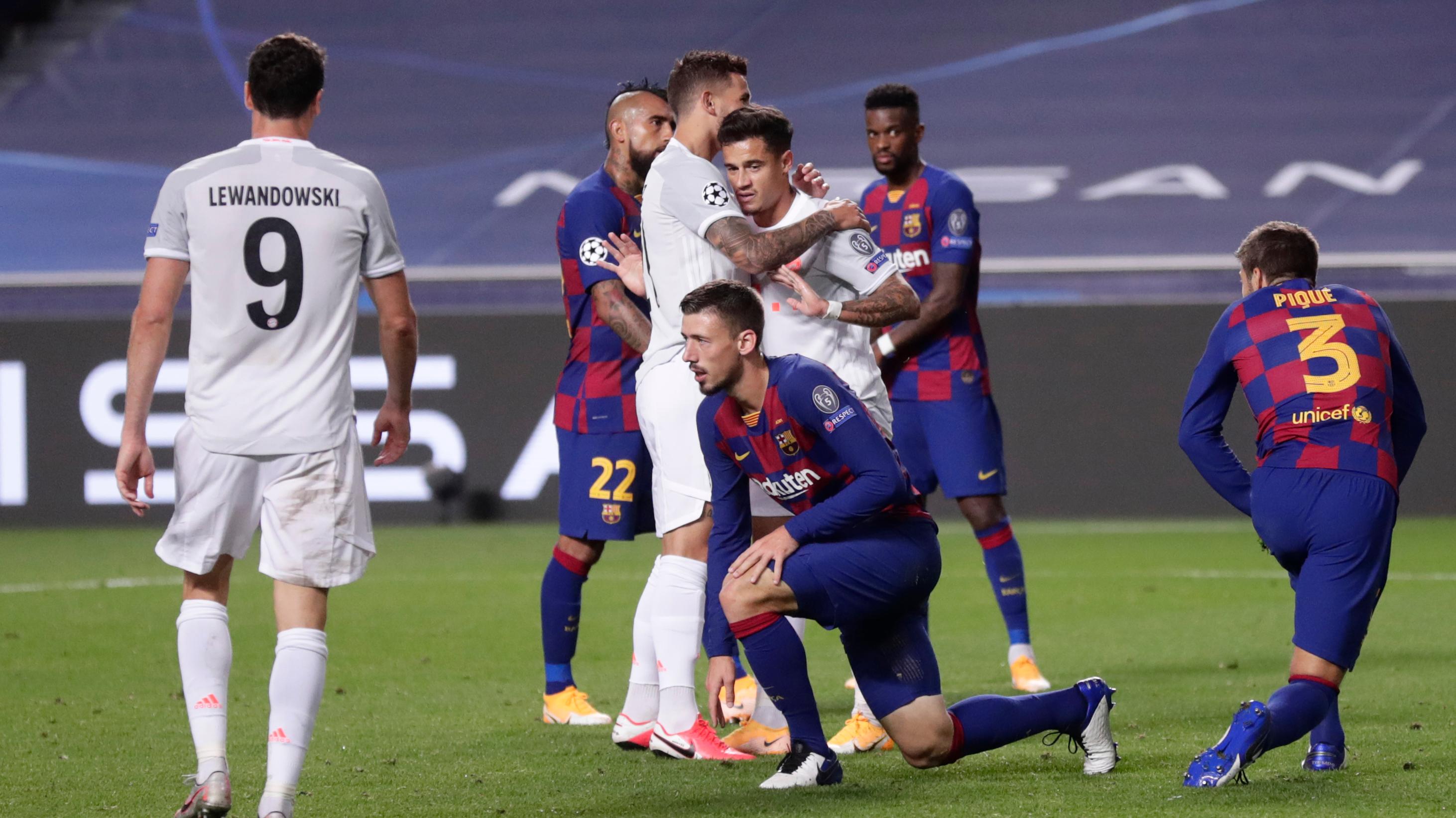 Bayern De Munique Aplica Goleada Historica E Elimina Barcelona Jogada Diario Do Nordeste