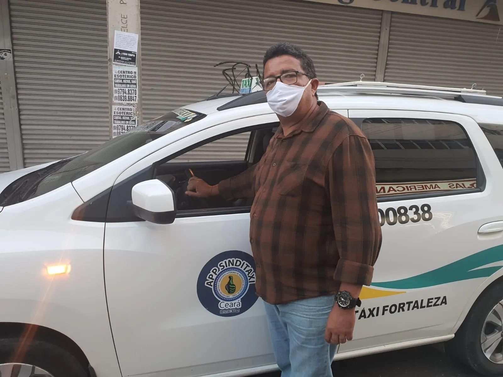 Para o taxista Francisco Moura, 50, as principais perdas da pandemia foram as 27 mortes de companheiros e pais de famílias