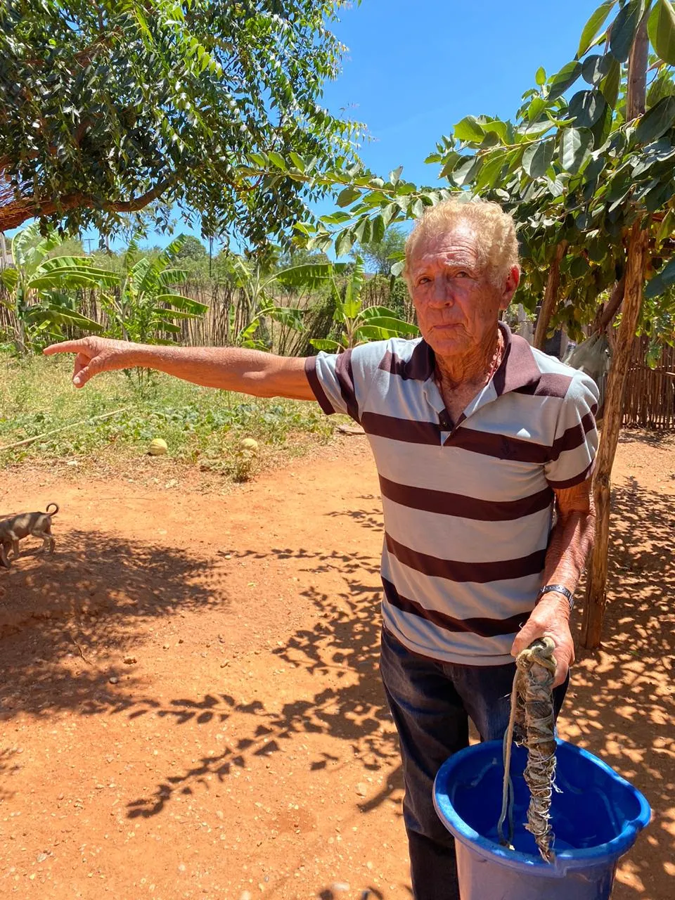 Agricultor afirma que viu estrutura 'balançar' antes do vazamento
