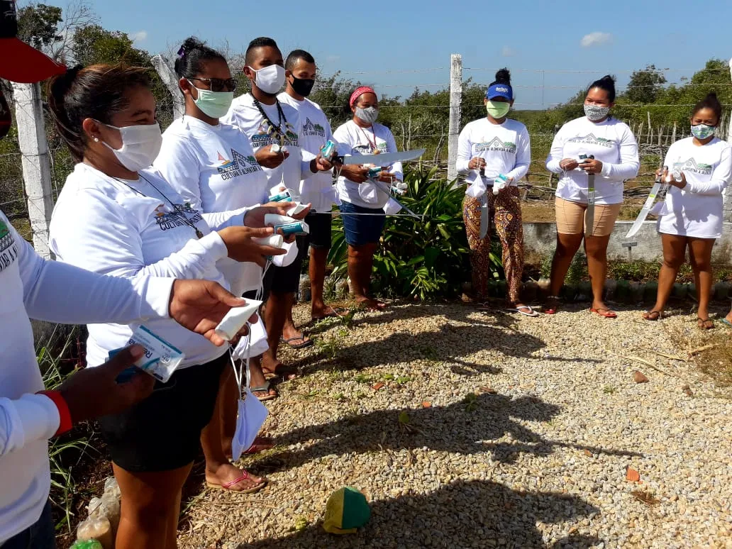 O projeto recebeu um incremento de R$ 25 mil e conta com a colaboração dos moradores da região.