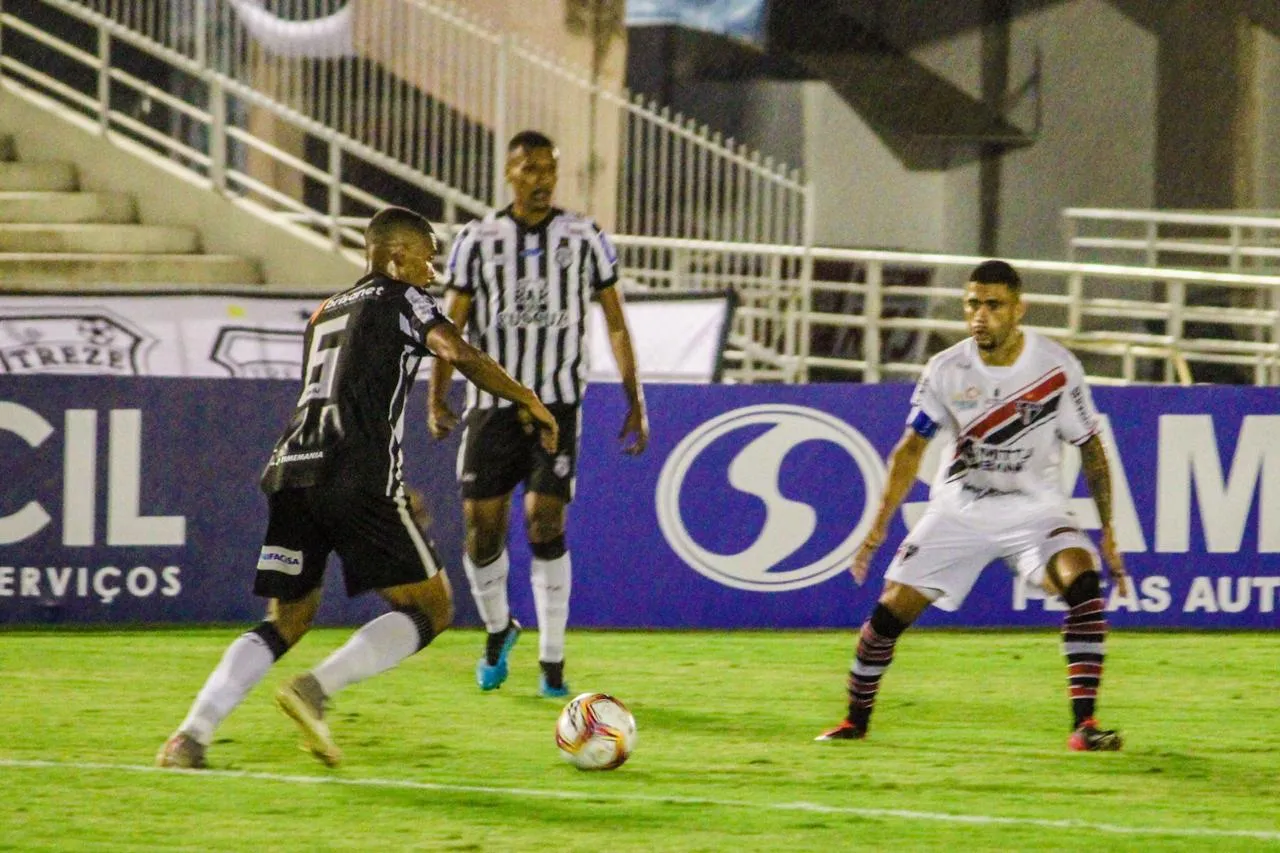 Ferroviário fez jogo de estratégia contra o Treze e se deu bem