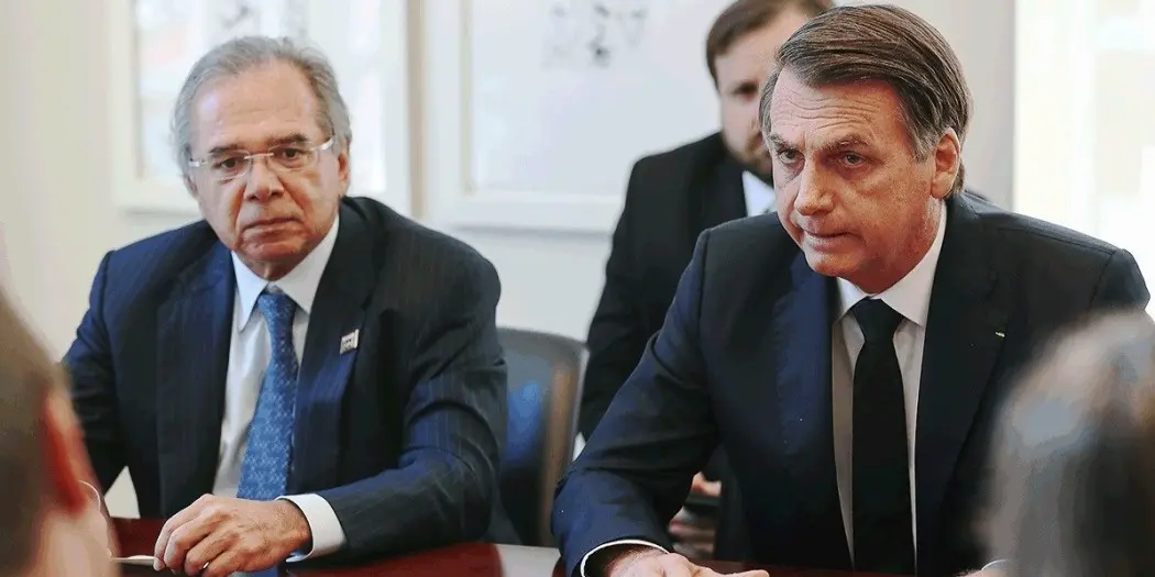 Bolsonaro e Paulo Guedes