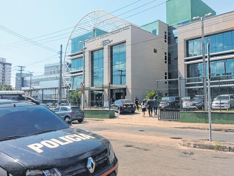 Fachada do departamento de homicídios e proteção à pessoas (dhpp) no Ceará