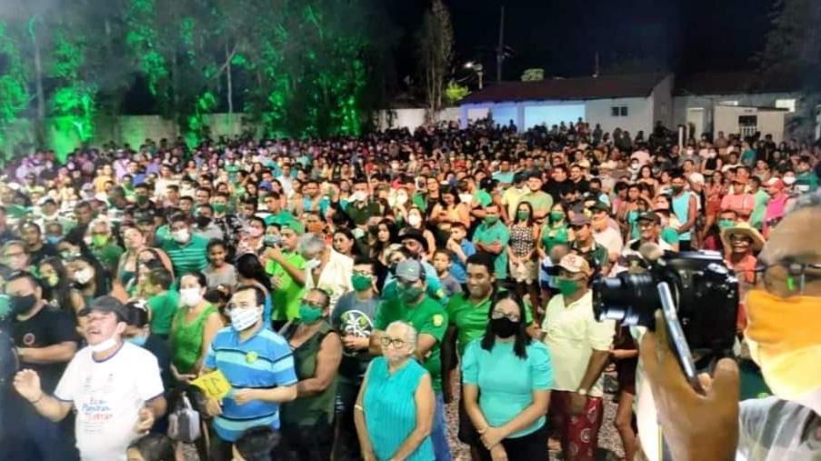 Convenções partidárias provocam aglomerações no interior do Ceará -  Política - Diário do Nordeste