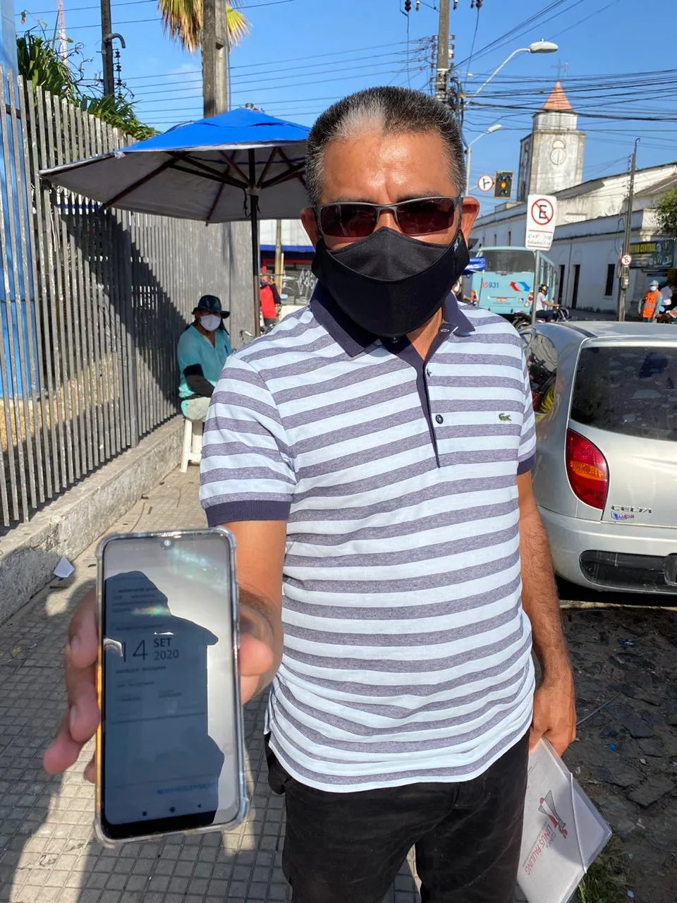 O aposentado Jocilé Gomes agendou perícia médica para a agência da Messejana, mas não foi atendido