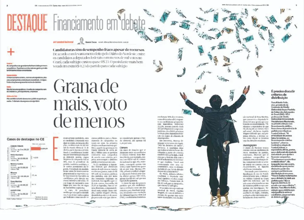 As suspeitas de candidaturas laranjas nas últimas eleições são abordadas pelo Diário do Nordeste desde 2018