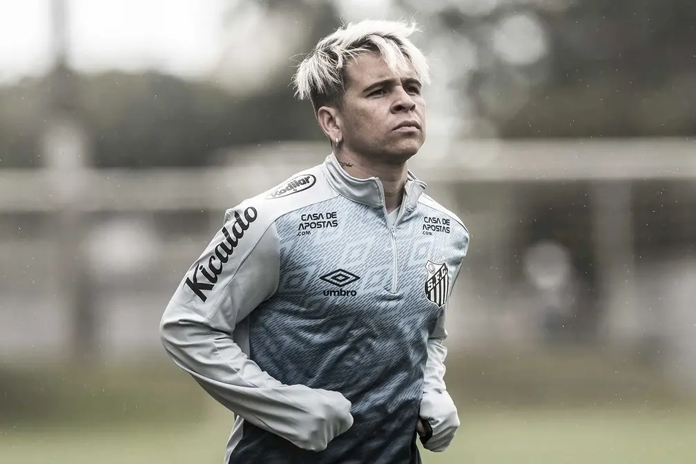 Soteldo pelo Santos