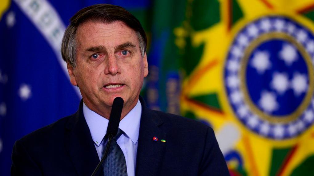 Foto de Bolsonaro feita pela Agência Brasil