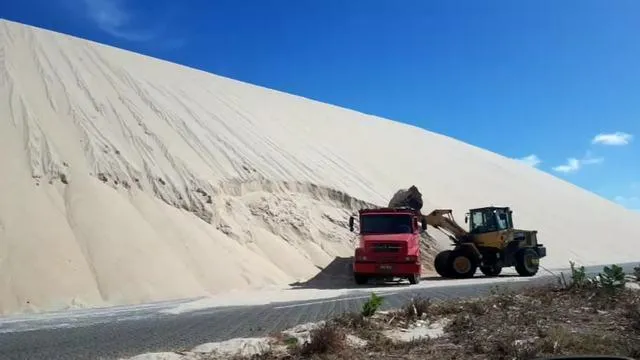 Limpeza da CE-010 quando da última 