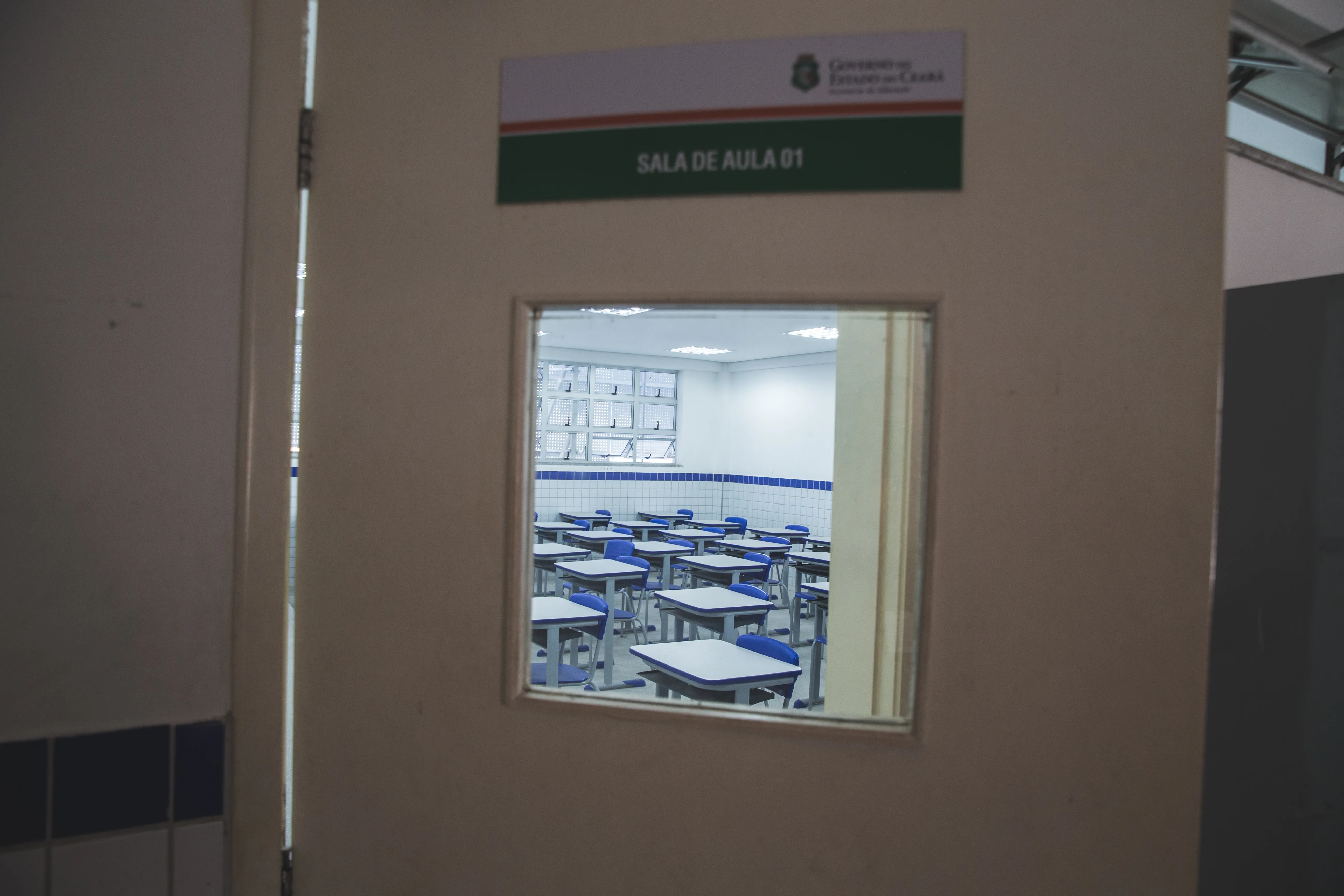 Na maioria das escolas da rede estadual, não houve retorno, em 2020, ao formato presencial