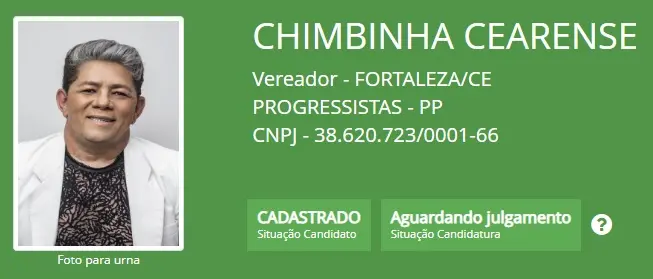 Candidato Chimbinha Cearense