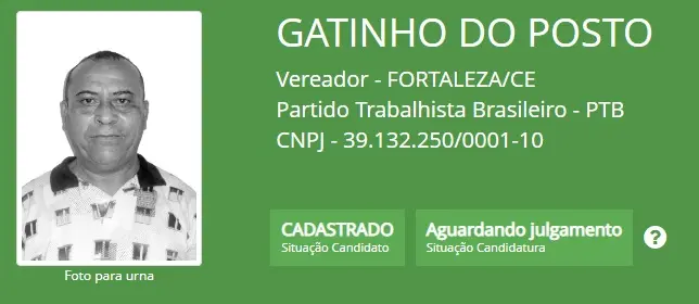 Candidato Gatinho do Posto