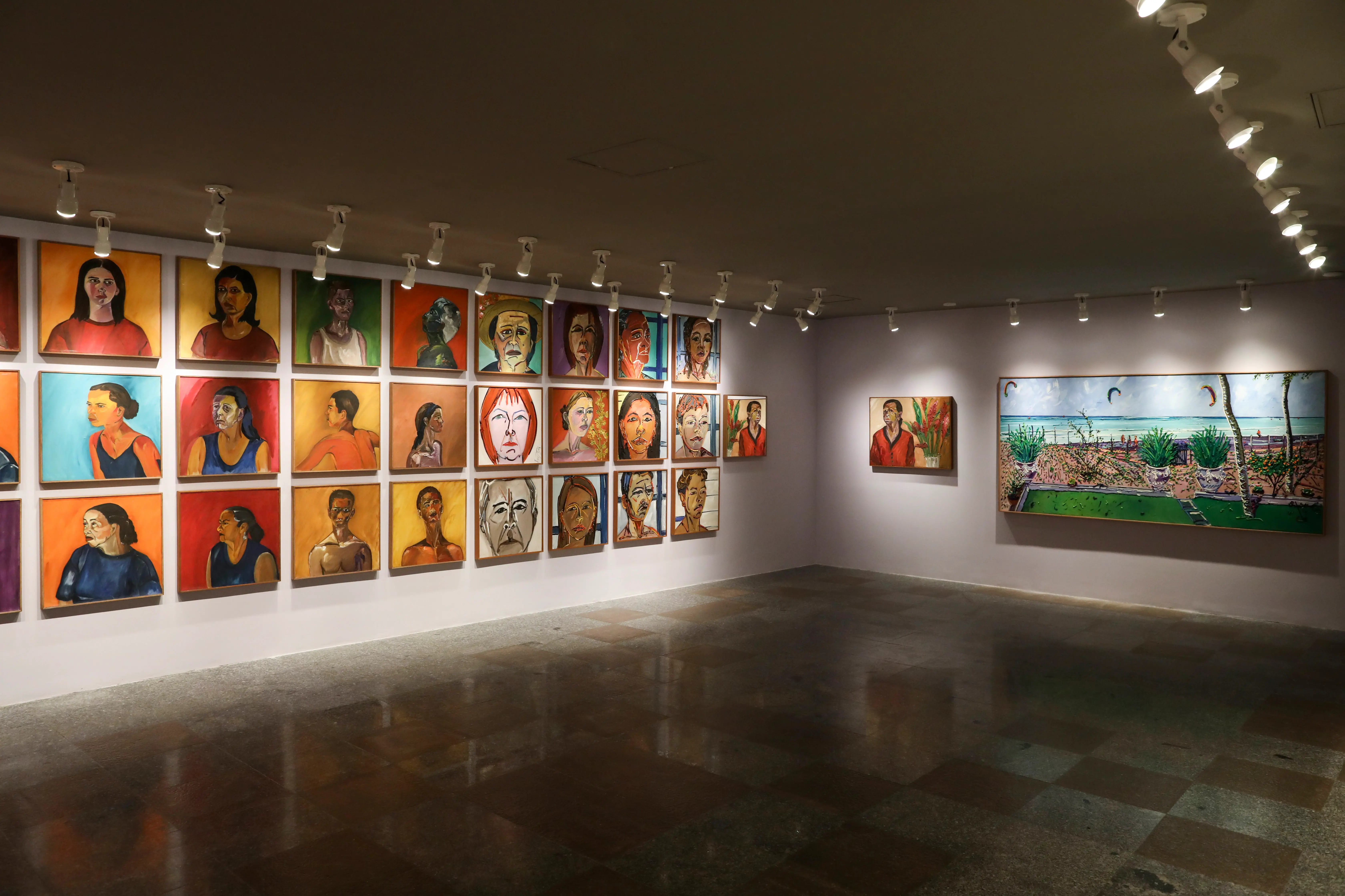 Legenda: Retomada do Espaço Cultural Unifor apresenta exposição de Stênio Burgos
Foto: Ares Soares