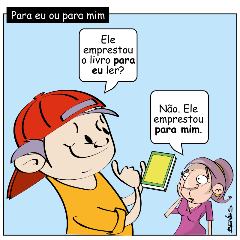 Tirinhas Com Pronomes Pessoais - EDUCA