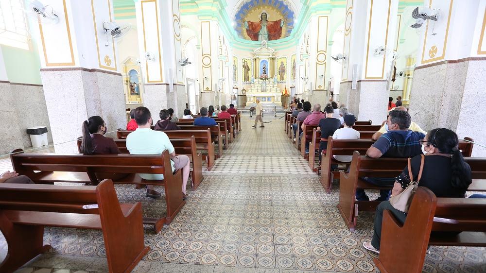 Novena e as cerimônias da via sacra, assim como as missas e os festejos, serão transmitidos pelos canais online da Paróquia do Santuário de Canindé.